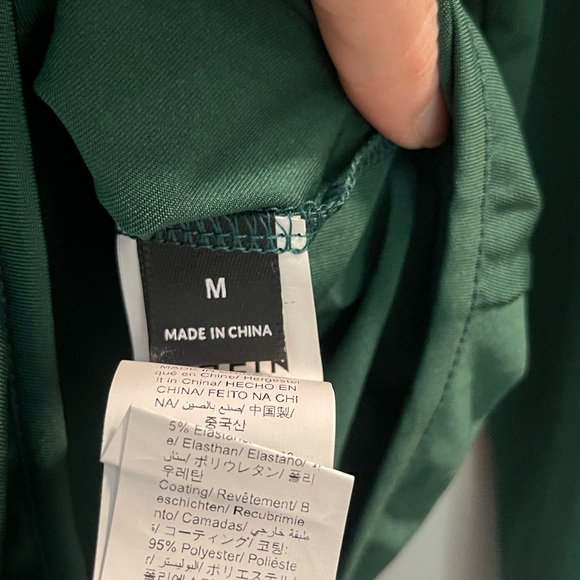 Set of Three Long Sleeve Bodysuits - Green, Red, Blue - Picture 5 of 7